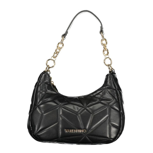 Mario Valentino Nero Polyurethane Women's Bag with Removable Shoulder Strap Mario Valentino