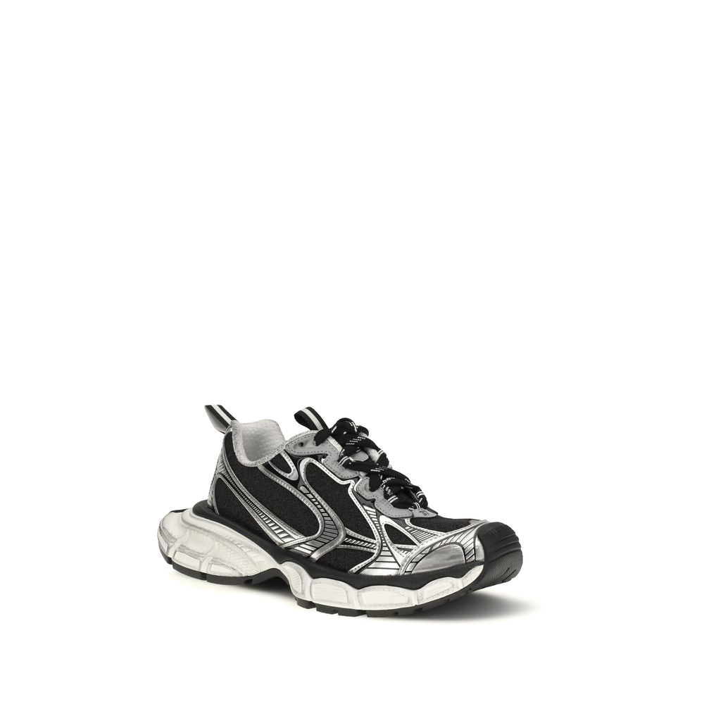 Balenciaga multicolor polyethylene athletic sneakers with a modern design and sporty silhouette.