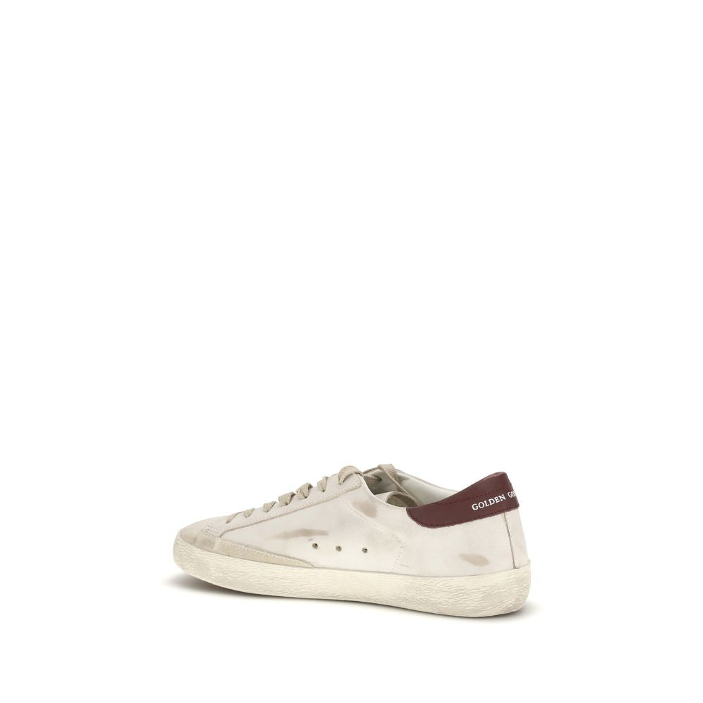 Golden Goose White Calf Leather Bos Taurus Sneakers Golden Goose