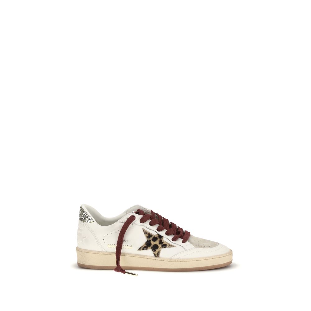 Golden Goose White Calf Leather Bos Taurus Low Top Sneakers Golden Goose