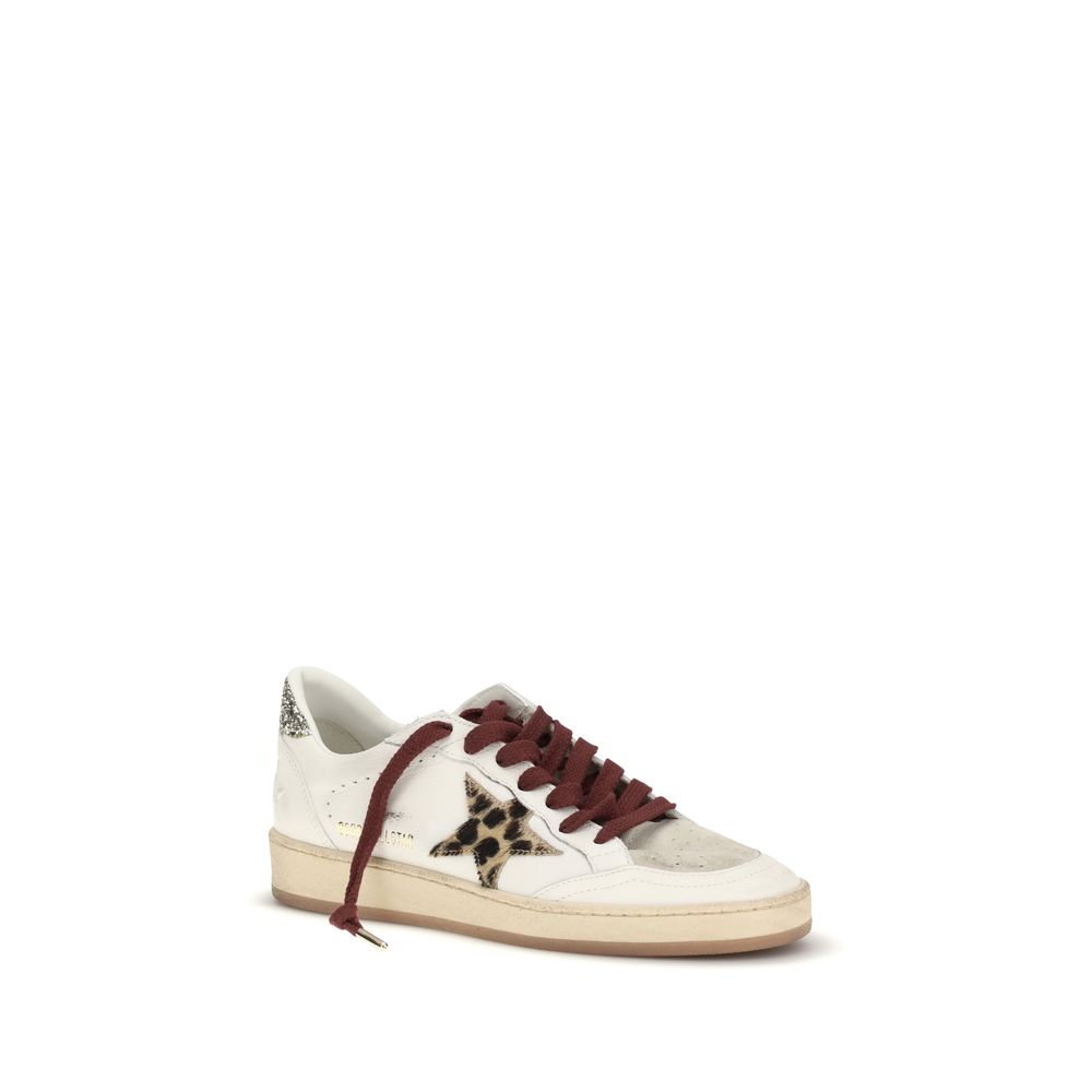Golden Goose White Calf Leather Bos Taurus Low Top Sneakers Golden Goose