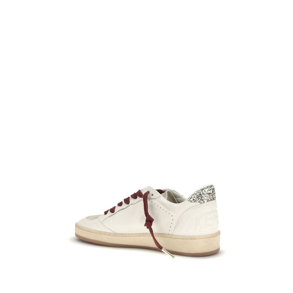 Golden Goose White Calf Leather Bos Taurus Low Top Sneakers Golden Goose