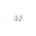 Self-Portrait Gold Brass Earrings Self-Portrait