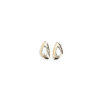 Self-Portrait Gold Brass Earrings Self-Portrait