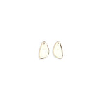 Self-Portrait Gold Brass Earrings Self-Portrait