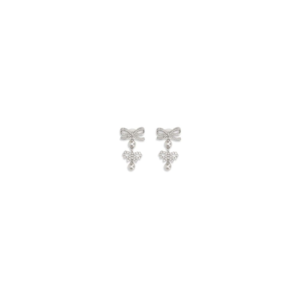 Self-Portrait Silver Brass Earrings Self-Portrait