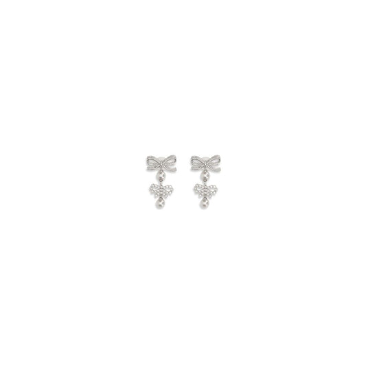 Self-Portrait Silver Brass Earrings Self-Portrait