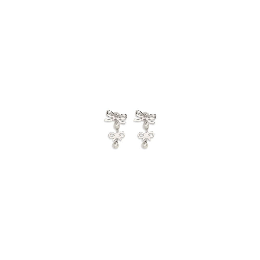 Self-Portrait Silver Brass Earrings Self-Portrait