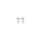 Self-Portrait Silver Brass Earrings Self-Portrait