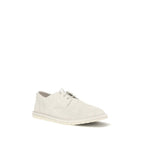 Marsell Beige Calf Leather Bos Taurus Oxfords And Derbies Marsell