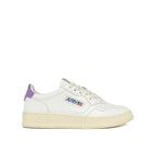 Autry White Leather Low Top Sneakers
