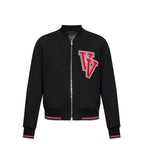 Versace Black Virgin Wool Bomber - Eljoys Fashion 