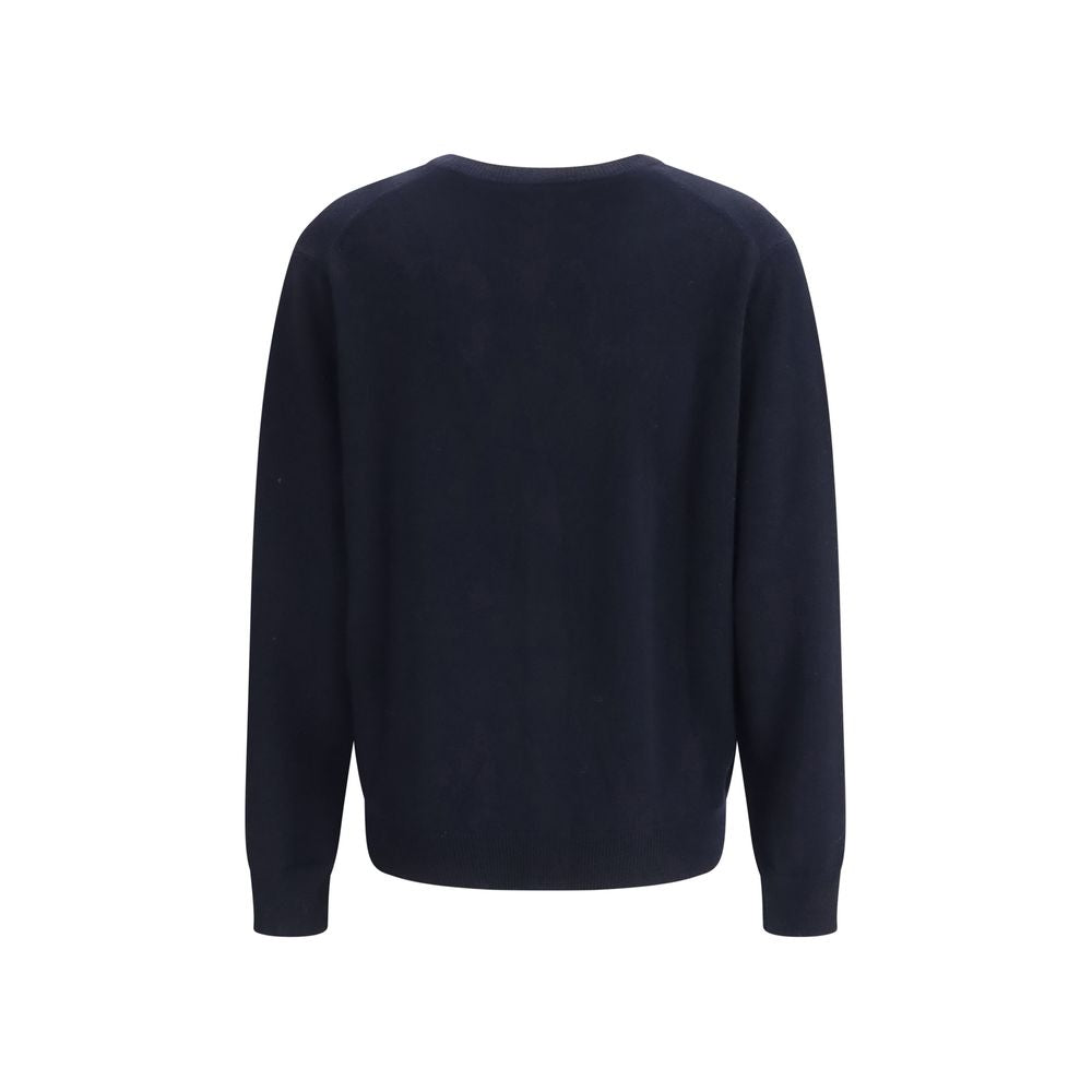 Allude Blue Cashmere Cardigan Allude