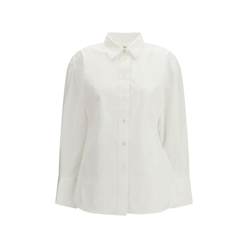 Rohe White Cotton Shirt Rohe