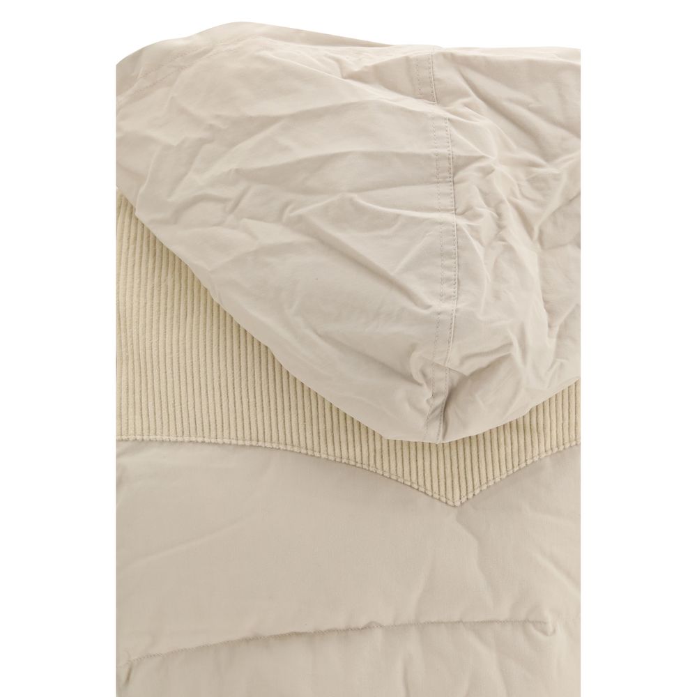 Marant Etoile Beige Polyamide Sleveless Jacket Marant Etoile