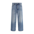 Haikure Blue Cotton Boyfriend Jeans Haikure