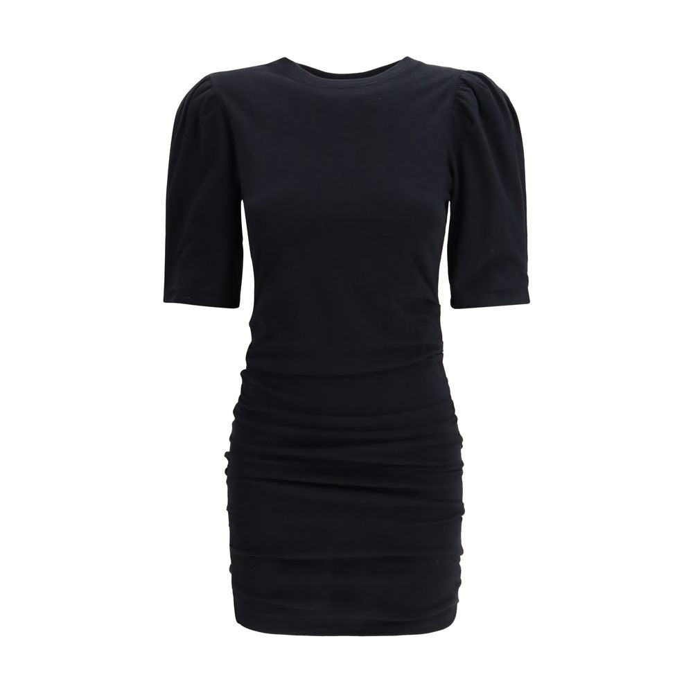 Isabel Marant Black Cotton Casual Dress Isabel Marant