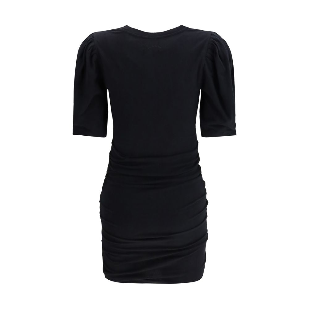 Isabel Marant Black Cotton Casual Dress Isabel Marant