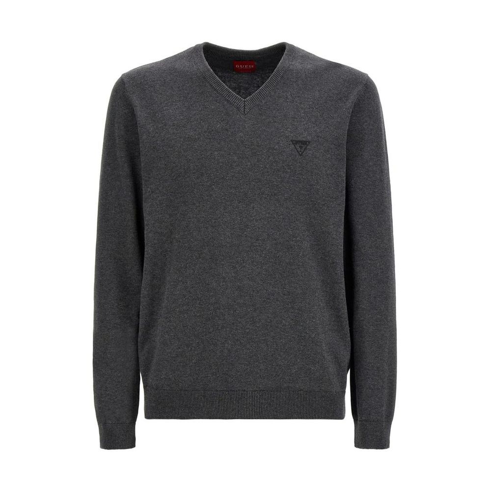 Guess Gray Cotton Sweatshirt