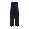 Fabiana Filippi Blue Polyester Casual Pants Fabiana Filippi