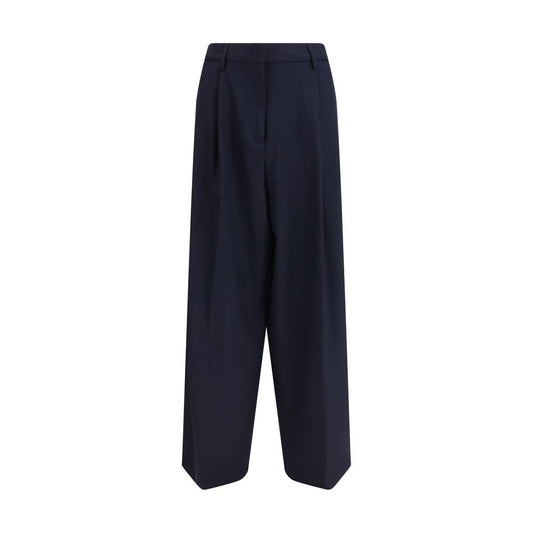 Fabiana Filippi Blue Polyester Casual Pants Fabiana Filippi
