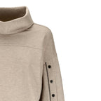 Brunello Cucinelli Beige Cashmere Sweatshirt Brunello Cucinelli