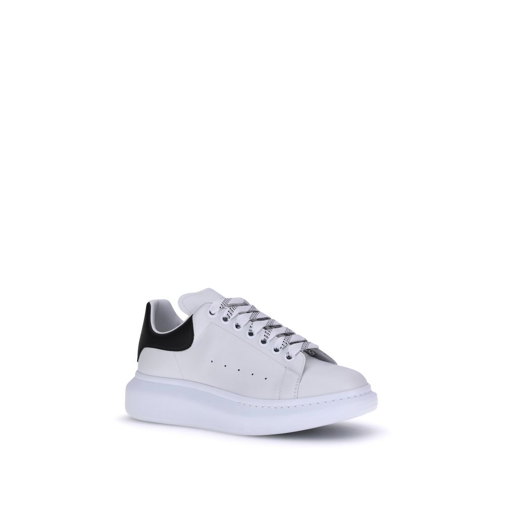 Alexander McQueen White Calf Leather Bos Taurus Platform Sneakers Alexander McQueen