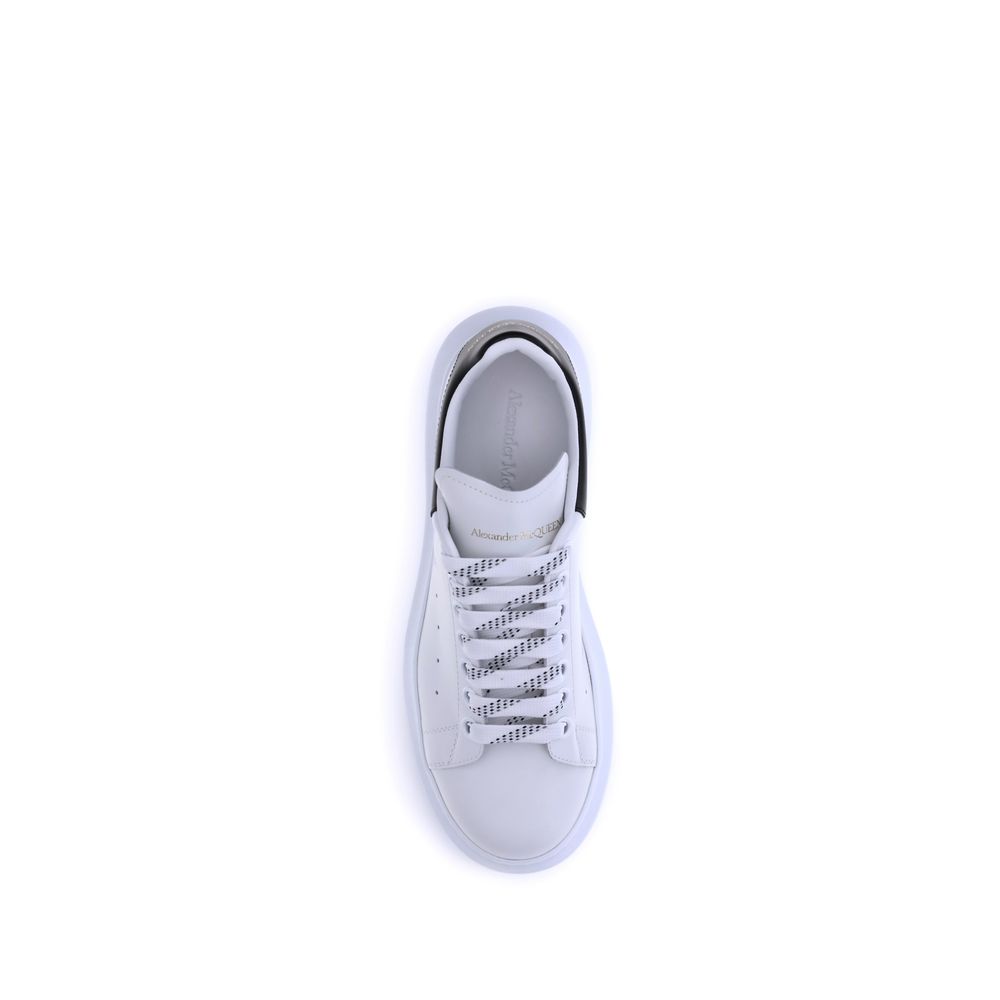 Alexander McQueen White Calf Leather Bos Taurus Platform Sneakers Alexander McQueen