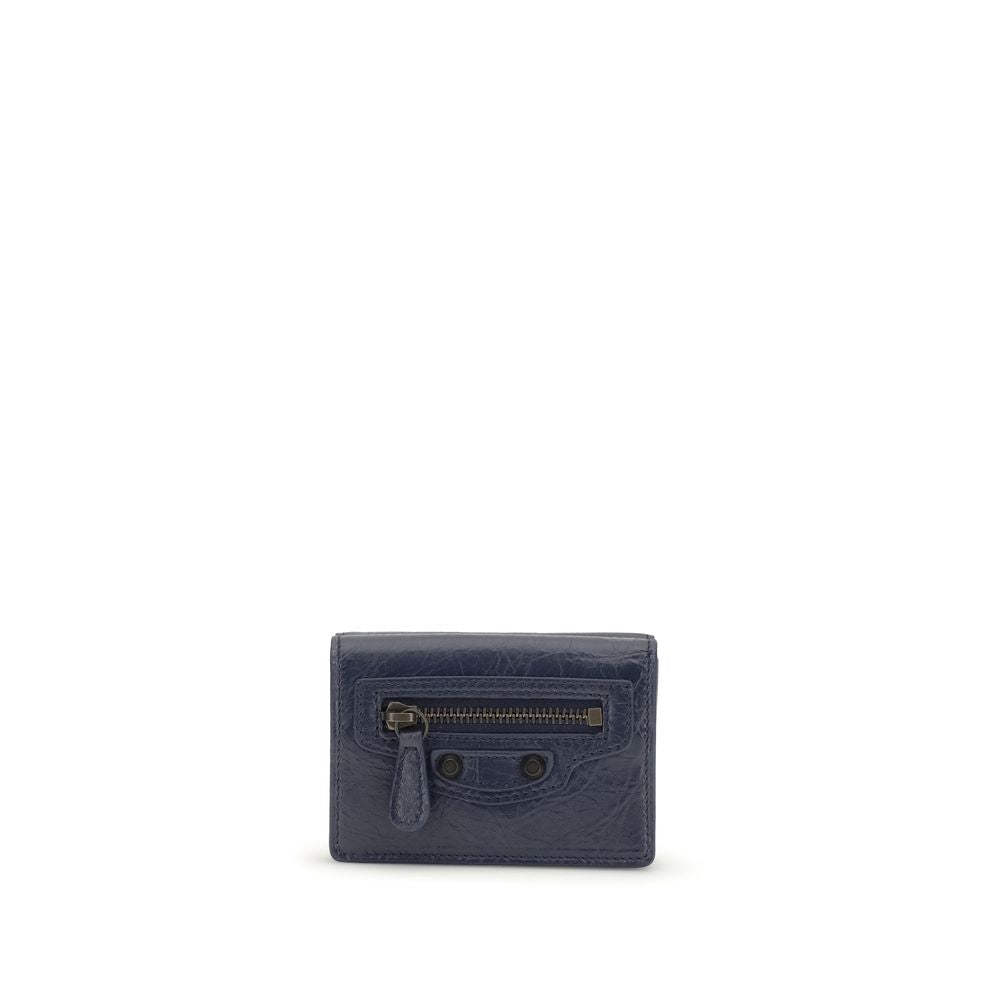Balenciaga Blue Lamb Ovis Aries Aries Wallet Balenciaga