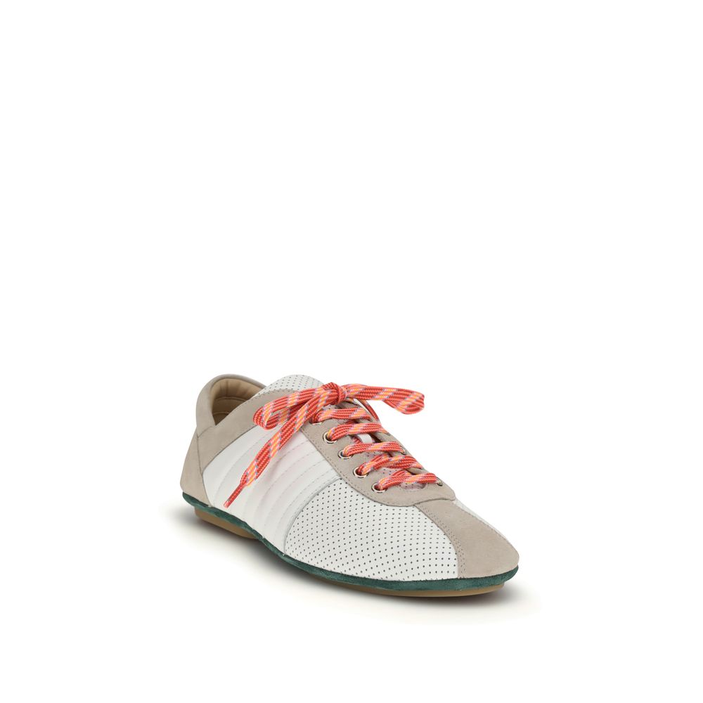 Valentino Garavani Multicolor Suede Leather Low Top Sneakers Valentino Garavani