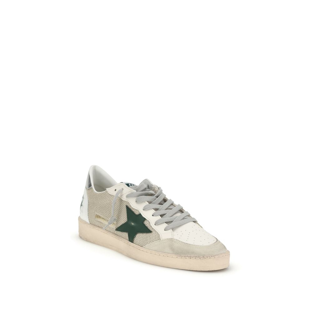 Golden Goose White Calf Leather Bos Taurus Low Top Sneakers Golden Goose