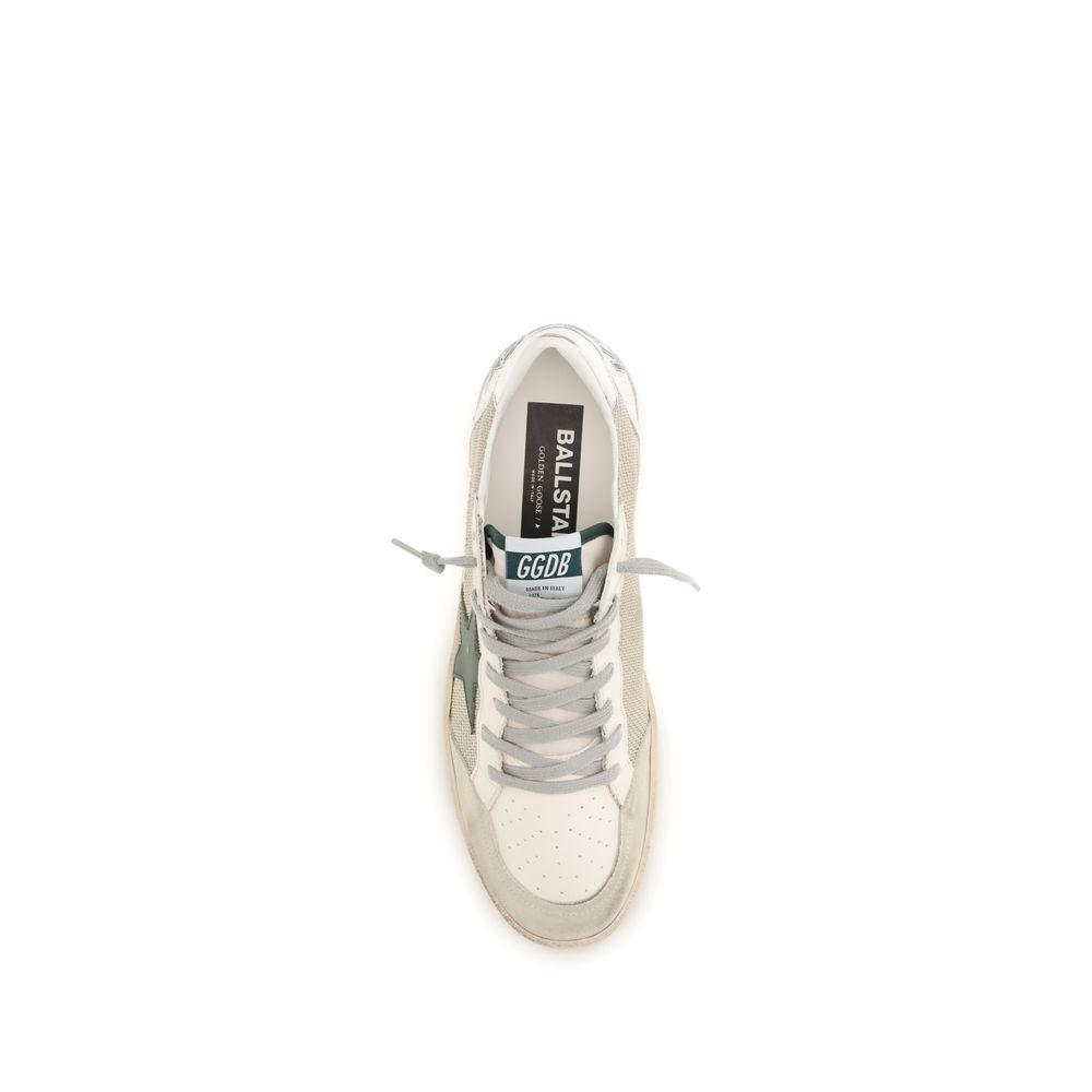 Golden Goose White Calf Leather Bos Taurus Low Top Sneakers Golden Goose