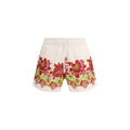 Etro Multicolor Polyester Shorts Etro