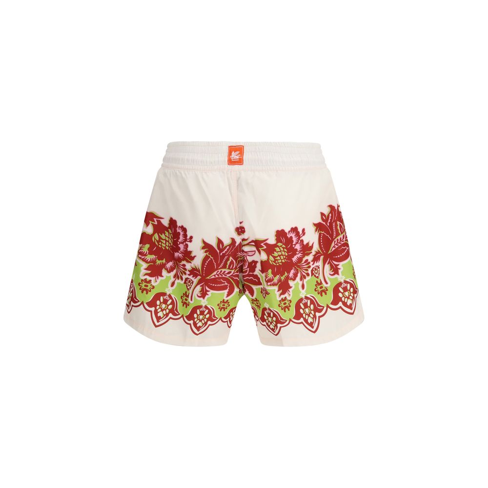 Etro Multicolor Polyester Shorts Etro