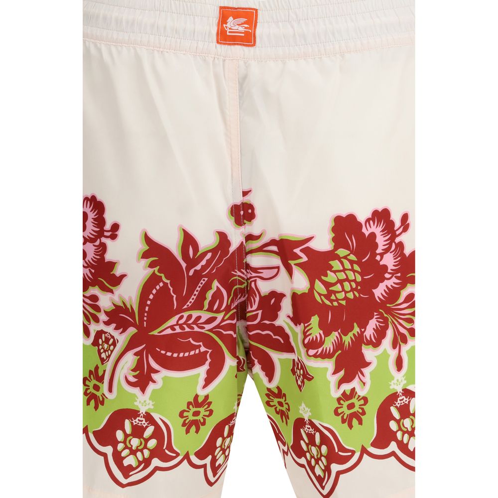 Etro Multicolor Polyester Shorts Etro