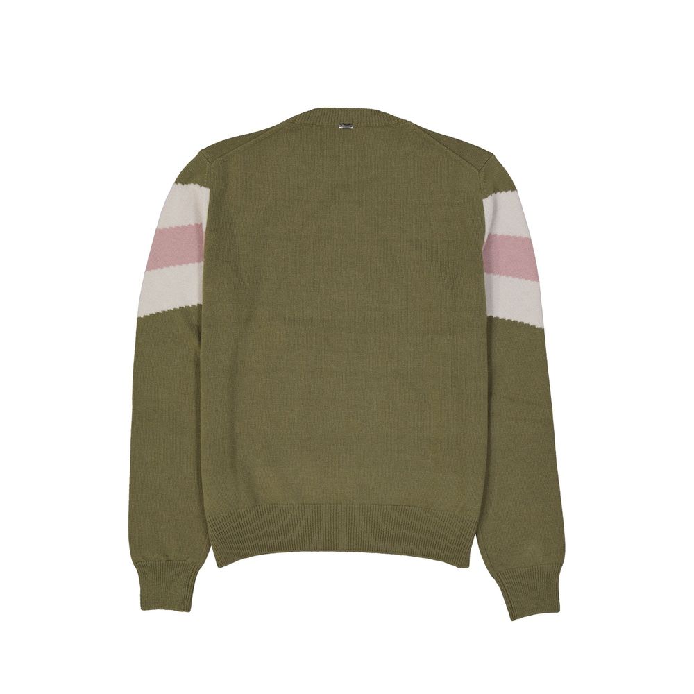Herno Bicolor Wool Sweatshirt Herno