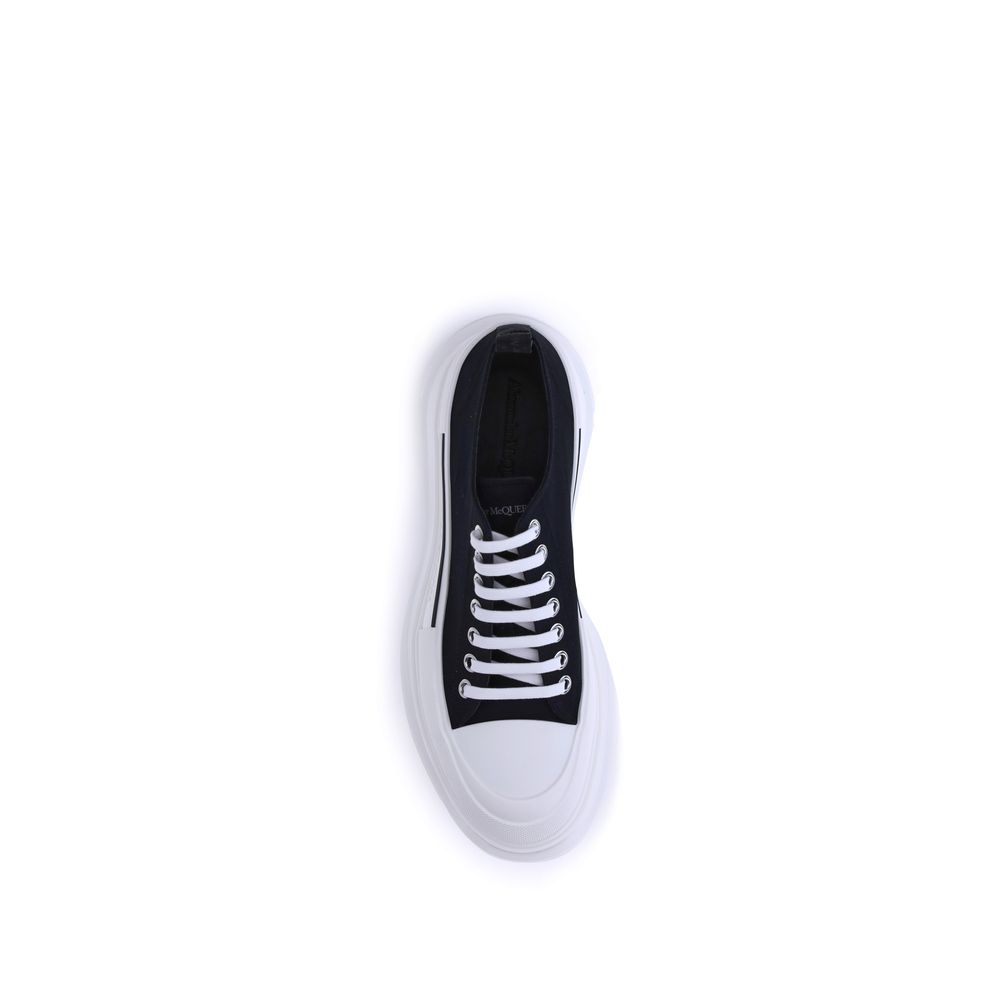 Alexander McQueen Black Rubber Chunky Sneakers Alexander McQueen