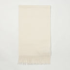 Max Mara White Cashmere Scarf Max Mara