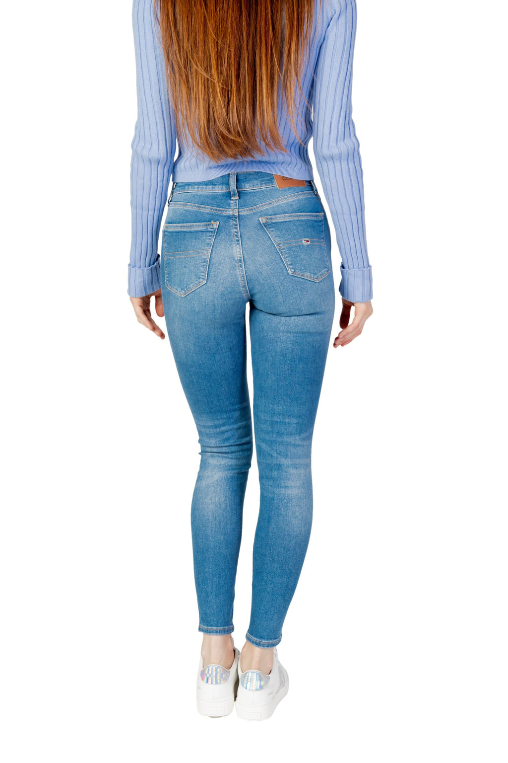 Tommy Hilfiger Blue Cotton Skinny Jeans Tommy Hilfiger