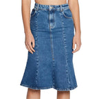 PINKO Blue Denim Skirt PINKO