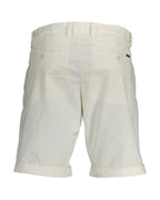 Gant White Cotton Bermuda Shorts Gant