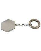 Ferre Blue Metal Keychain Ferre