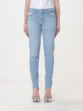 Liu Jo Blue Cotton Straight-Leg Jeans Liu Jo