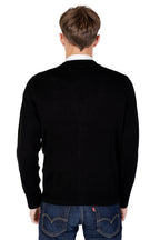 Antony Morato Black Wool Cardigan Antony Morato