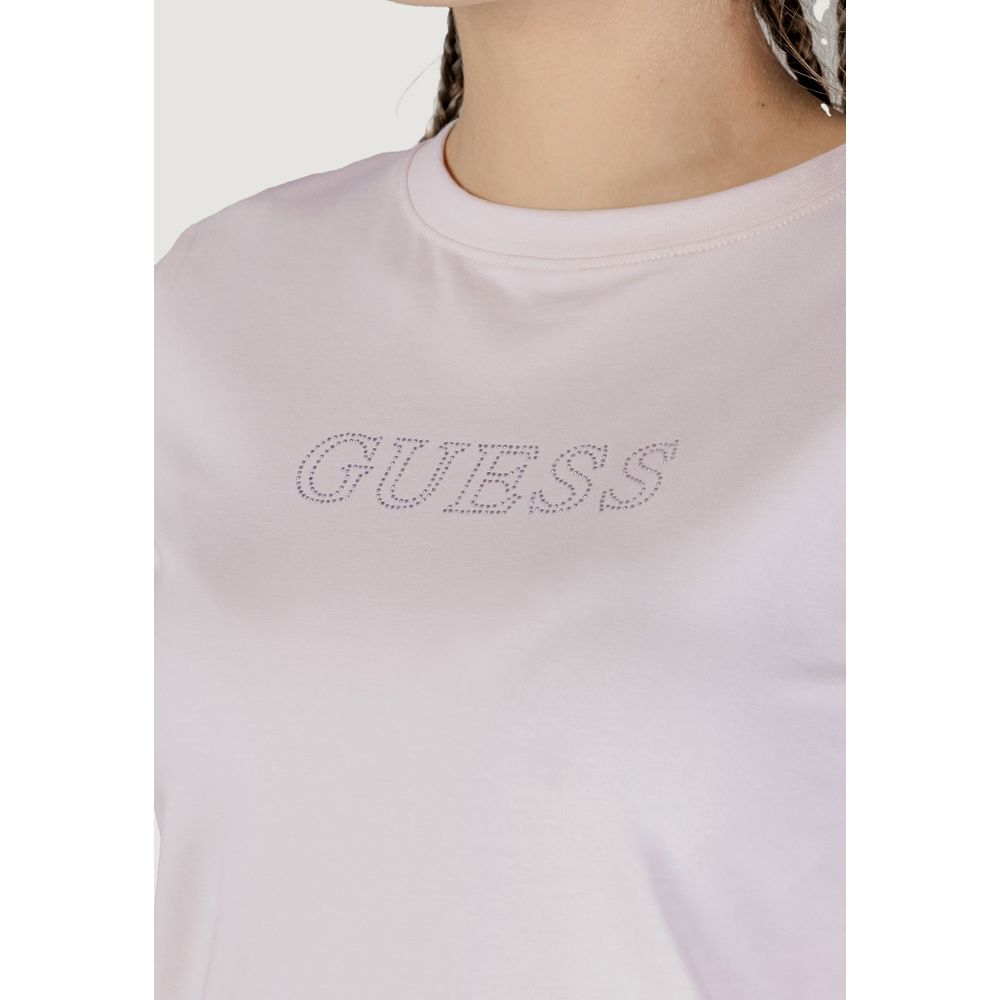 Guess Active Pink Cotton Sportswear Guess Active
