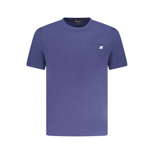K-WAY Blue Cotton T-Shirt K-WAY