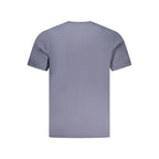 Blue cotton men's T-shirt by North Sails, featuring a classic fit and crew neck design.