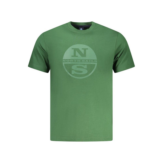 North Sails Verde Cotton Men T-Shirt North Sails