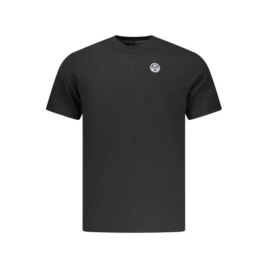 North Sails Nero Cotton Men T-Shirt North Sails