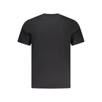 North Sails Nero Cotton Men’s T-Shirt showing a classic black cotton t-shirt with a crew neck and minimal branding.